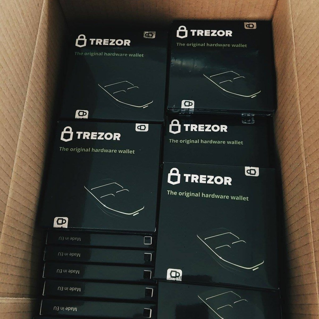 Trezor - ví cứng, ví lạnh lưu trữ bitcoin, eth, litecoin