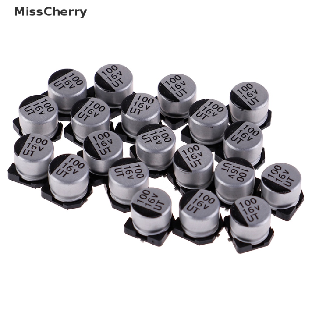 Bộ 20 Linh Kiện Điện Tử Đặc Biệt 6X5 mm 16V 100uF SMD