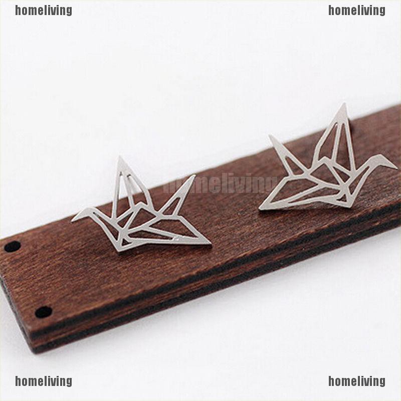 [homeliving] Bông Tai Chim Hạc Rỗng