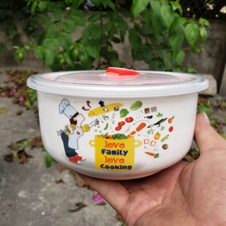 Thố Sứ có nắp hút chân không
