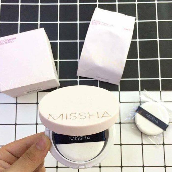 [Set 2 Lõi] Phấn Nước Che Phủ Tốt, Lâu Trôi Missha Magic Cushion Cover Lasting Special Set