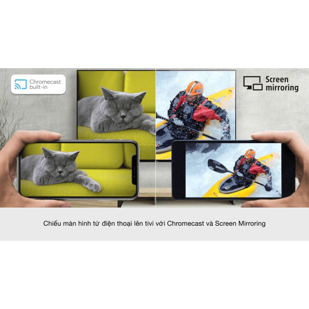 Android Tivi Sony 43 inch KDL-43W800G. tivi sony giọng nói. | BigBuy360 - bigbuy360.vn