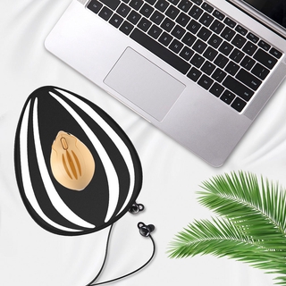 Cute Antiskid Mouse Pad Melon Seed Mouse Pad For PC Notebook