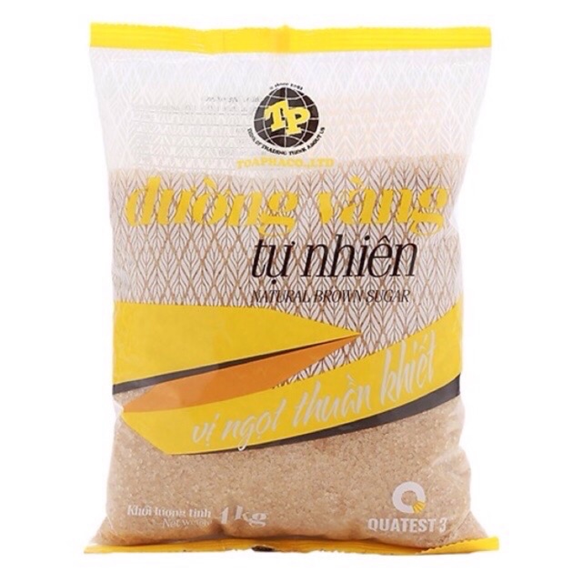 [Mã 77FMCGSALE1 giảm 10% đơn 250K] Đường Vàng Tự Nhiên Toàn Phát 1 Kg