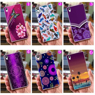 Ốp lưng Sony Xperia Z1 (dẻo viền trắng trong) - Hoa Cỏ Mùa Xuân