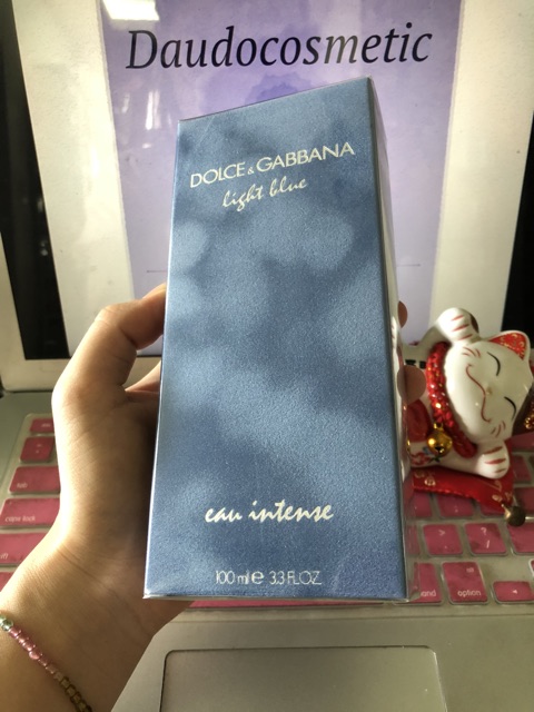 [ fullsize ] Nước hoa D&amp;G Light Blue Eau Intense EDP 25ml - 100ml