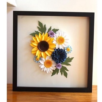Khung Hộp 3D (A4, 21x30cm) Sâu 1.5cm - Khung Tiêu Bản Trưng Bày Đồ Vật Trang Trí Treo Tường