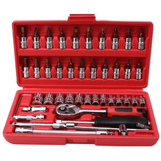 Bộ dụng cụ mở ôc, vít sửa chữa đa năng 46 chi tiết