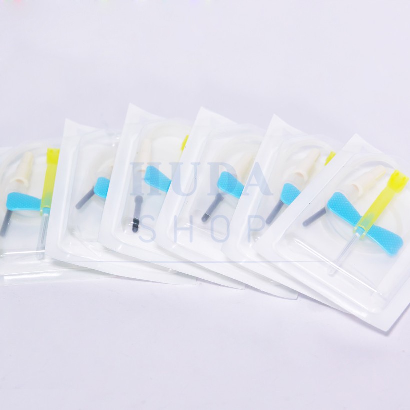 Kim bướm 21G - Kim bướm BD 23G Vacutainer Safety-Lok 2 đầu kim dùng trong PRP