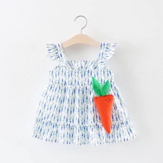 Váy 2 dây cà rốt