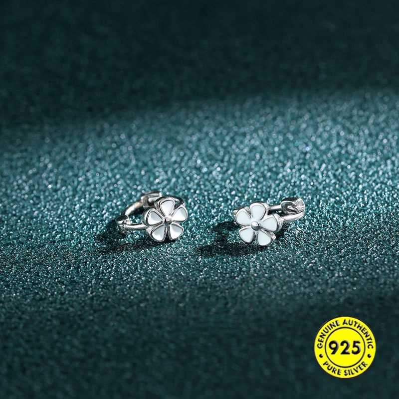 Bông Tai Mạ Bạc 925 Phong Cách Hàn Quốc