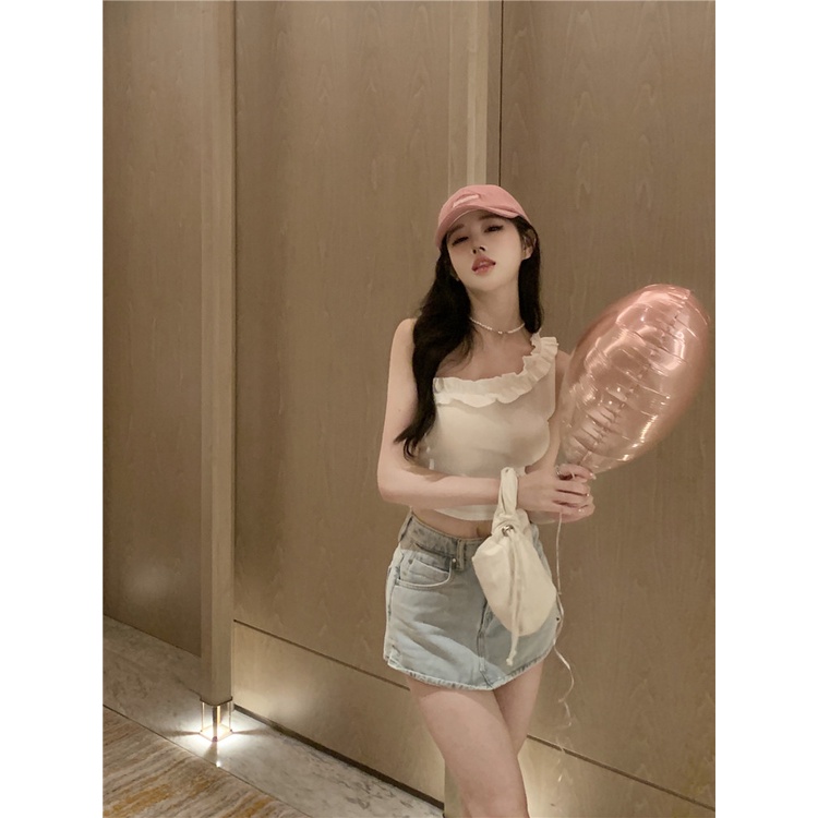 Áo Ngắn Trễ Vai Xẻ Tà Mùa Hè Mới