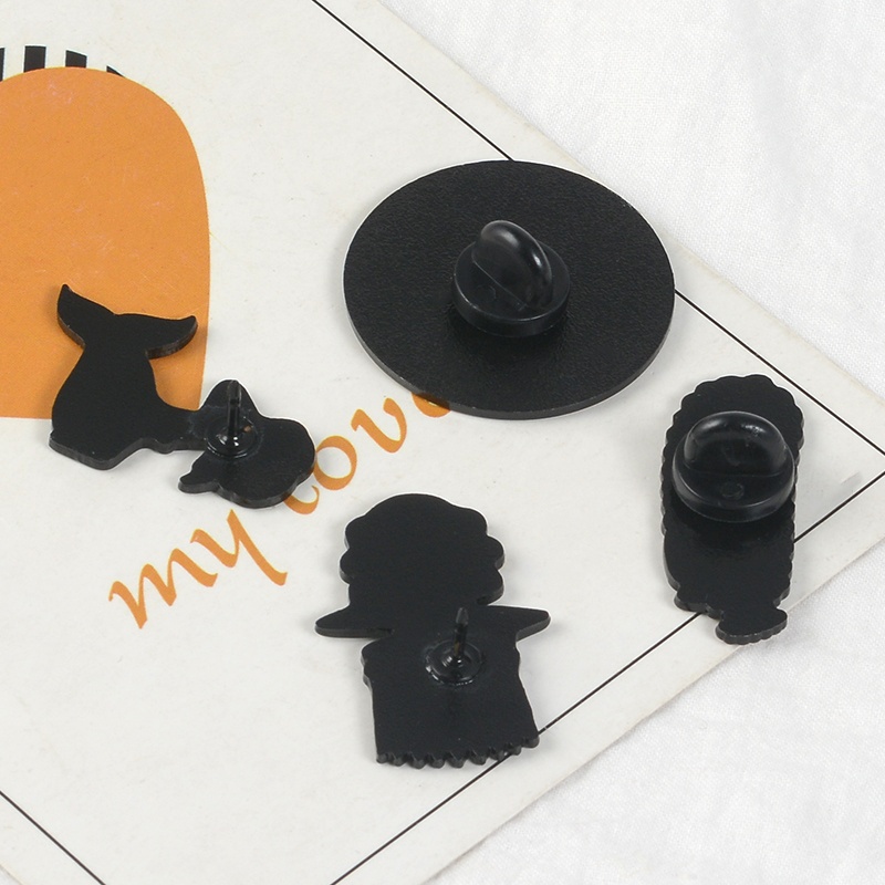 Ghim cài áo Miss Zoe hình nhân vật hoạt hình Simpson tráng men phong cách vintage dễ thương