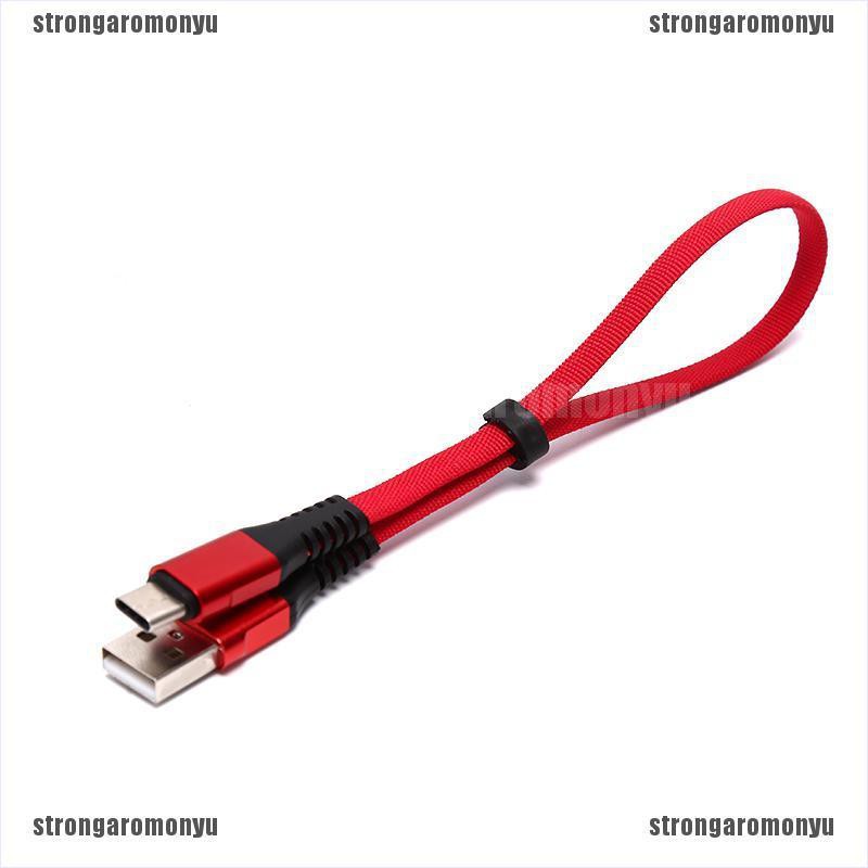 Cáp Sạc Nhanh Micro USB Type-C 2.4A Dài 30CM