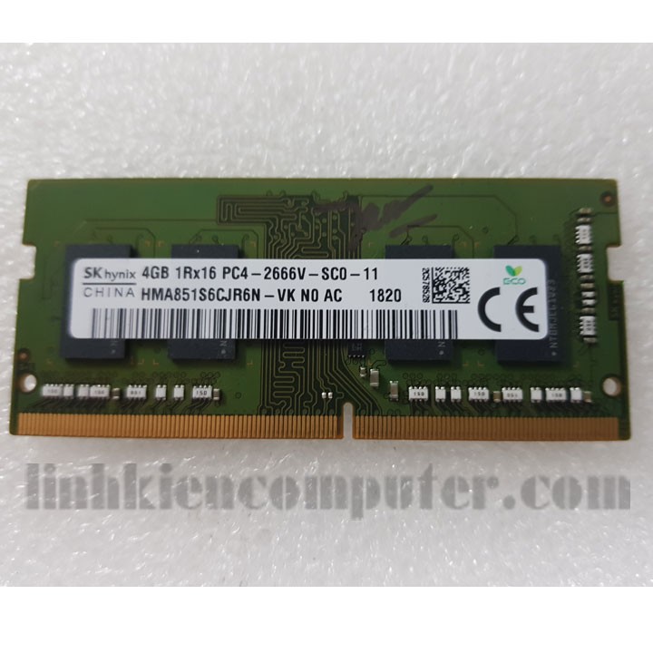 Ram Laptop 4GB DDR4 bus 2133p - 2400t - 2666v nhiều hãng chọn ngẫu nhiên | WebRaoVat - webraovat.net.vn