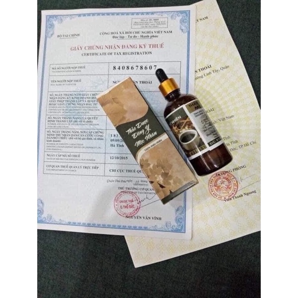 Thảo Dược Tái Tạo Da Mộc Nhân handmade