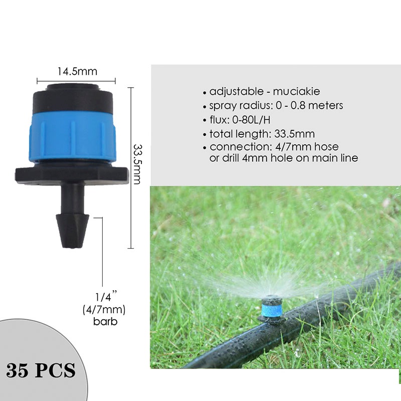 Vòi Phun Nước Tưới Cây Có Thể Điều Chỉnh