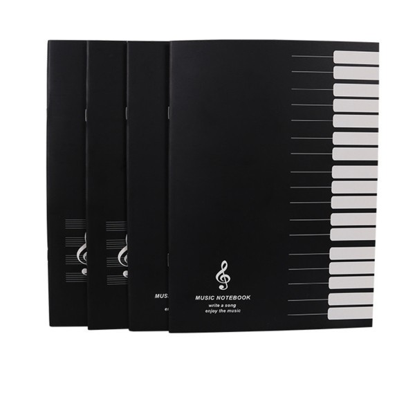 Sổ 18 trang ghi chép dành cho luyện tập đàn piano violin 5 dòng kẻ độc đáo tiện dụng