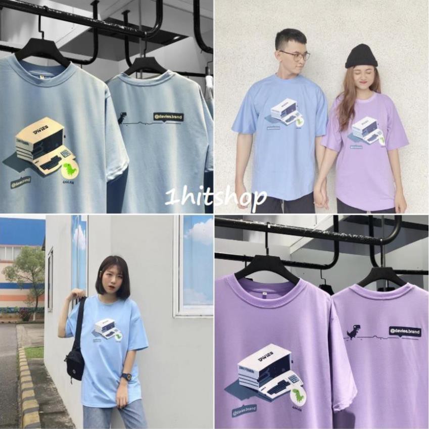 Áo Thun DAVI KHỦNG LONG 444 Unisex