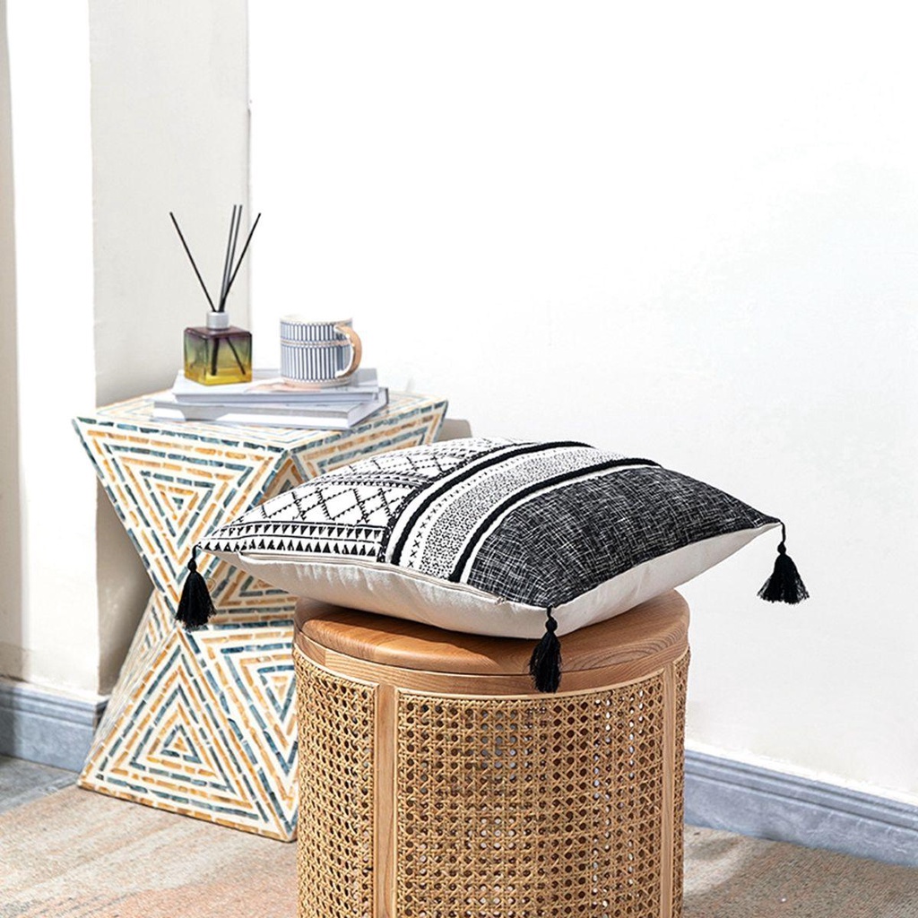 Vỏ Gối Mềm Mại Trang Trí Phòng Khách Phong Cách Boho