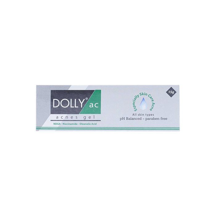 Kem DOLLY AC ACNES Gel ngừa mụn, giảm thâm, kiểm soát nhờn Tuýp 15g [doly ac, megaduo]