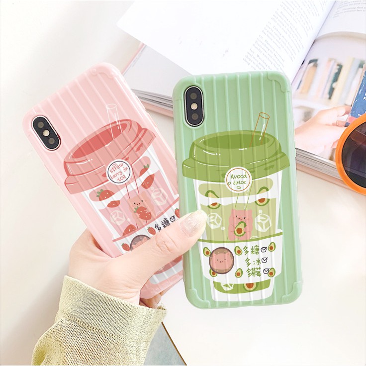 Ốp lưng iphone Ice Fruit sọc 3D chống va đập 5/5s/6/6plus/6s/6splus/7/7plus/8/8plus/x/xs/11/12/pro/max/plus/promax | BigBuy360 - bigbuy360.vn