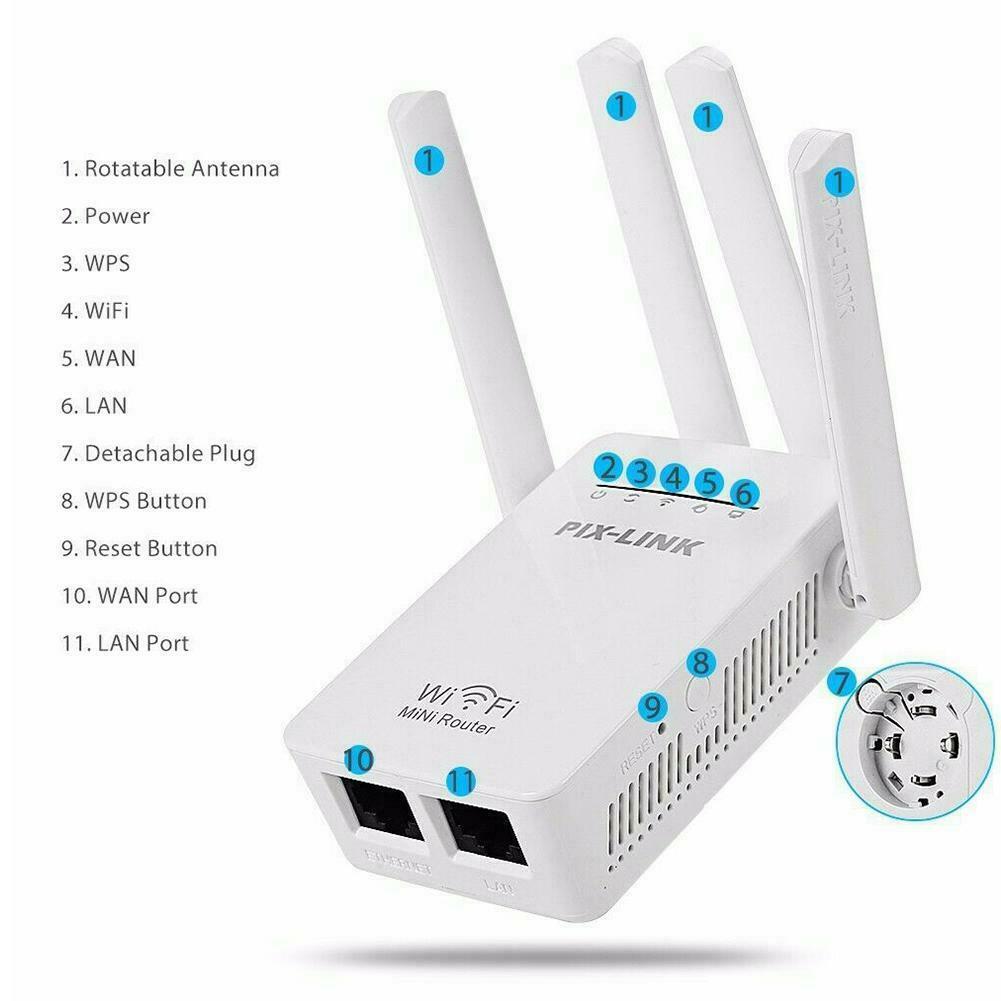 Thiết Bị Khuếch Đại Tín Hiệu Wifi Băng Tần Kép 300mbps E7W5 | BigBuy360 - bigbuy360.vn