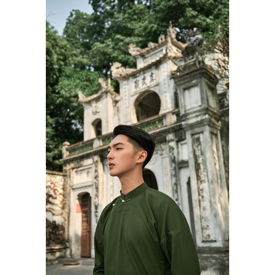 Áo dài ngũ thân kèm quần