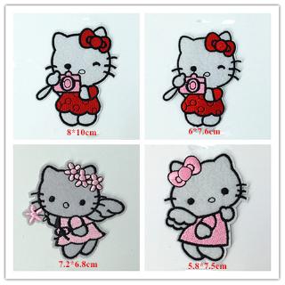 Miếng dán ủi thêu hình Hello Kitty