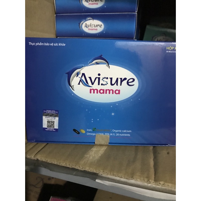 AVISURE Mama- Bổ Sung DHA,các Vitamin và khoáng chất cần thiết cho phụ nữ mang thai