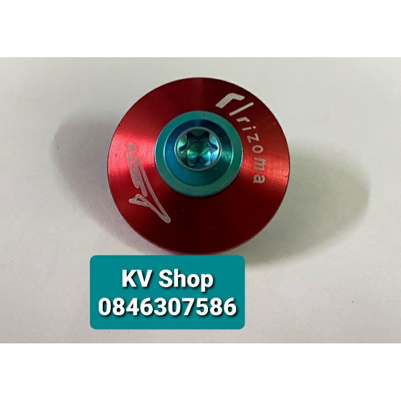 Bịt chân gương SH/ SH Mode kèm ốc titan xanh lục bảo