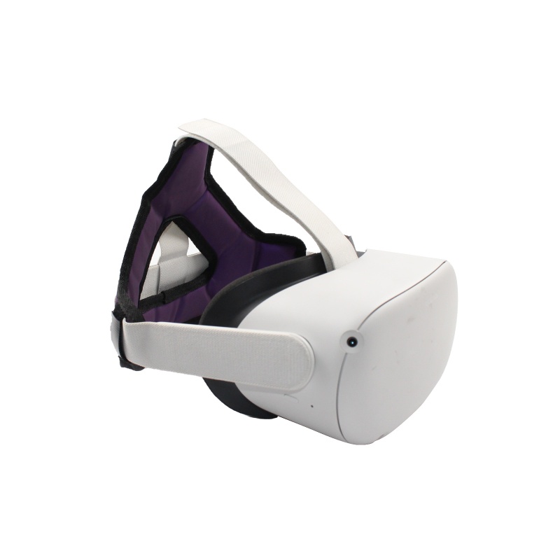 btsg VR Helmet Head Pressure-relieving Strap Foam Pad for -Oculus Quest 2 VR Headset
