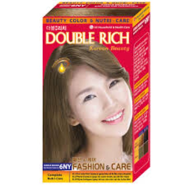 Thuốc nhuộm tóc double rich 60g các màu