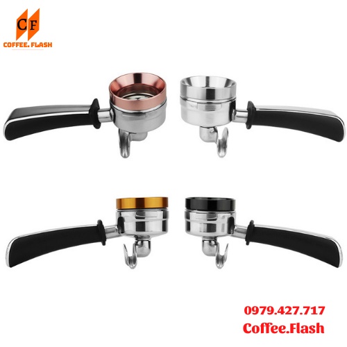 Vòng đong bột cà phê bằng nhôm- Phễu Rót Bột Cà Phê Chống Rơi, phễu đựng cà phê khi xay
