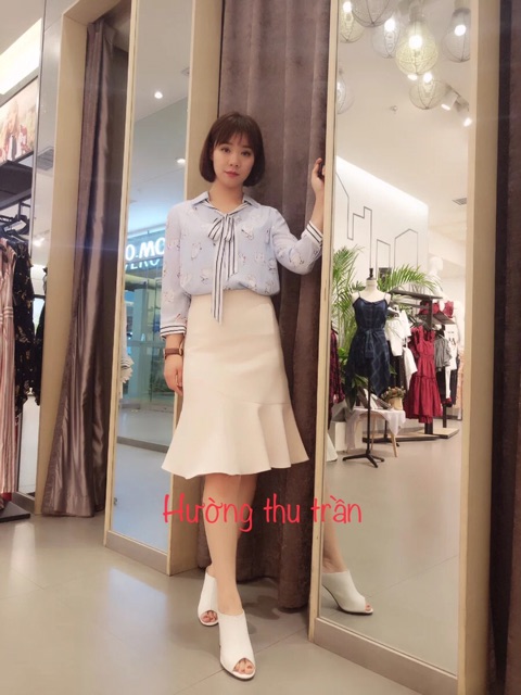 Chân Váy Đuôi Cá Thời Trang Trẻ Trung , Đuôi Cá Sành Điệu D60cm