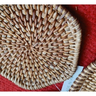 Lót ly,  lót chén bằng mây guột (10, 13,16cm)