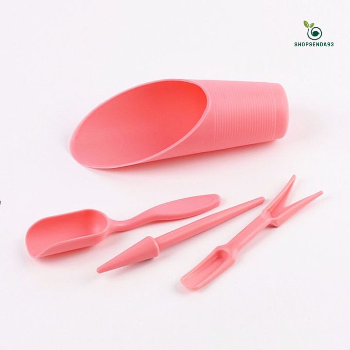Dụng Cụ Làm Vườn Combo 4 Món Mini, Chuyên Dụng cho Cây Mini, Tiểu Cảnh, Sen đá, Xương Rồng