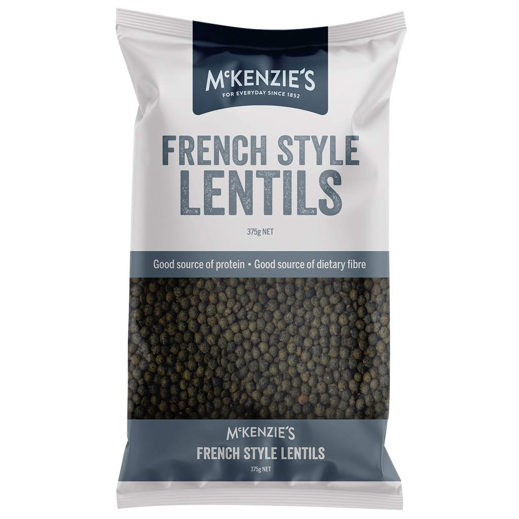 Đậu Lăng Nửa Hạt Kiểu Pháp McKenzie's - McKenzie's French Style Split Lentils - Túi 375g