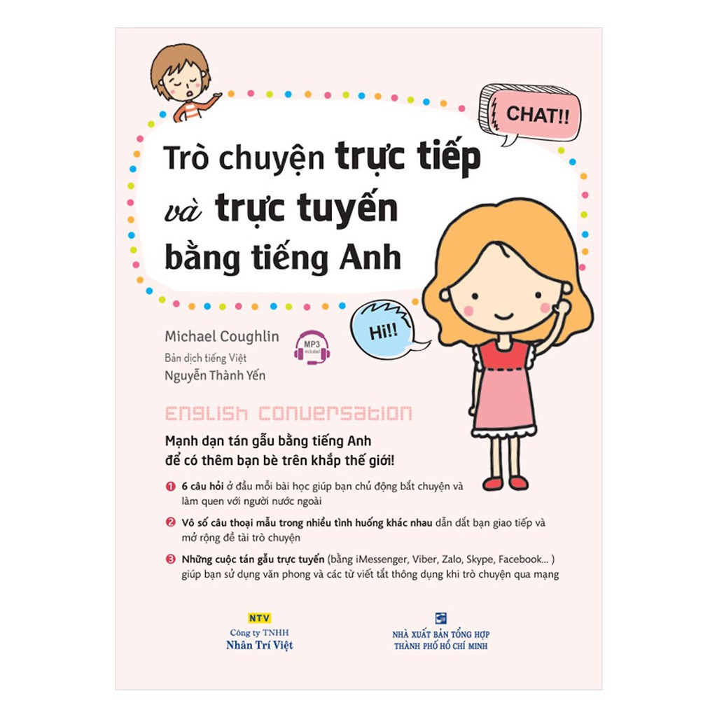 Sách - Trò Chuyện Trực Tiếp Và Trực Tuyến Bằng Tiếng Anh (Kèm CD) - NTV