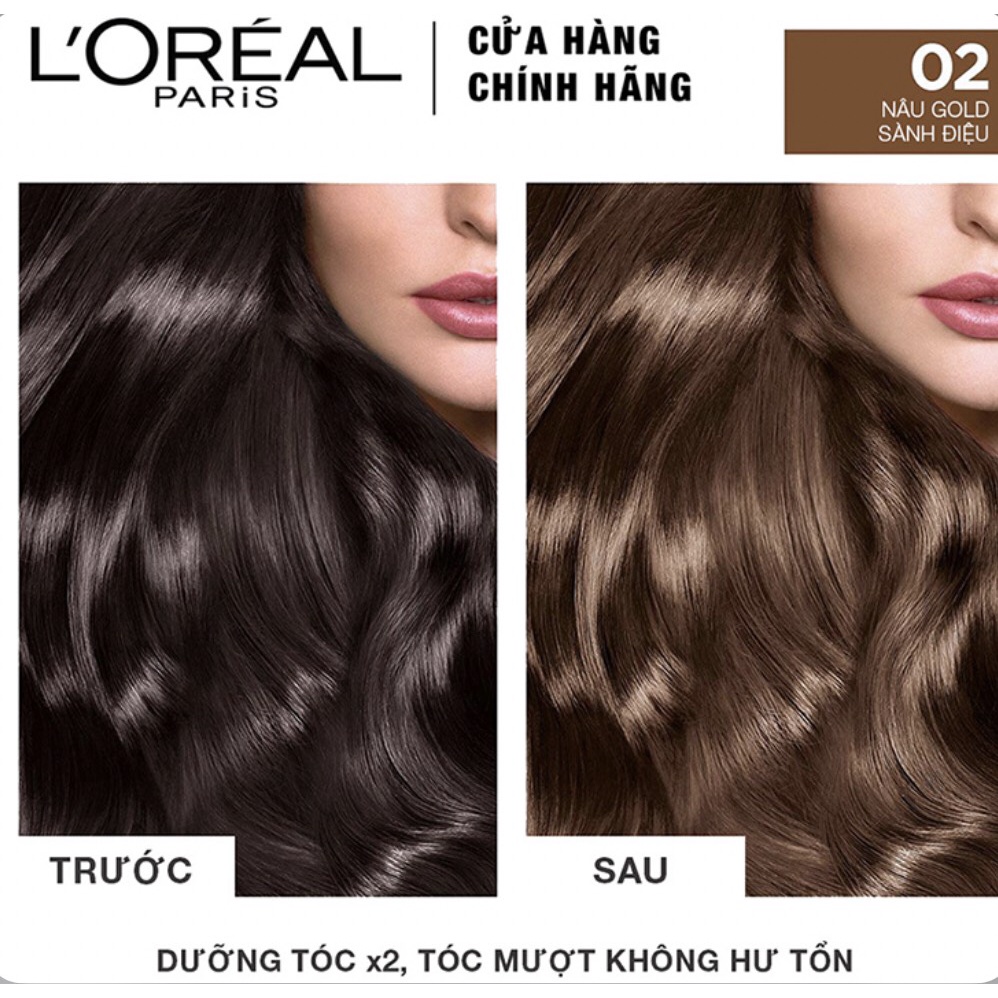 thuốc nhuộm Tóc phủ bạc l'oréal paris