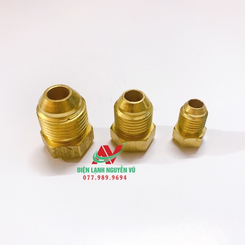 Đầu hàn  nối ống đồng máy lạnh Phi 6, 10, 12