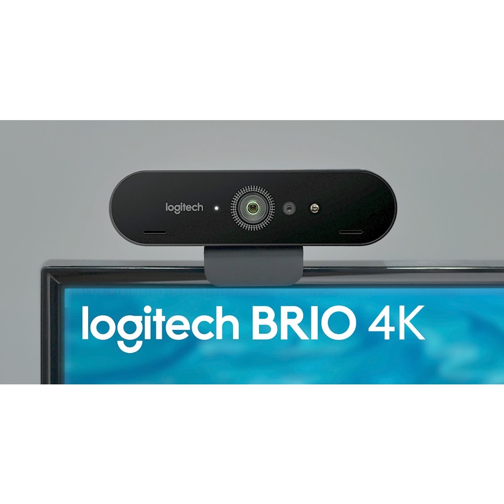 Thiết Bị Webcam Logitech Brio 4K HD | BigBuy360 - bigbuy360.vn