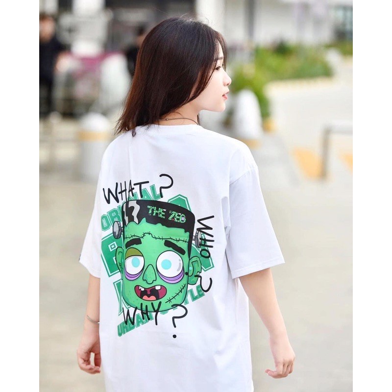 Áo Thun Tay Lỡ WHaT WHY WHO From rộng Unisex
