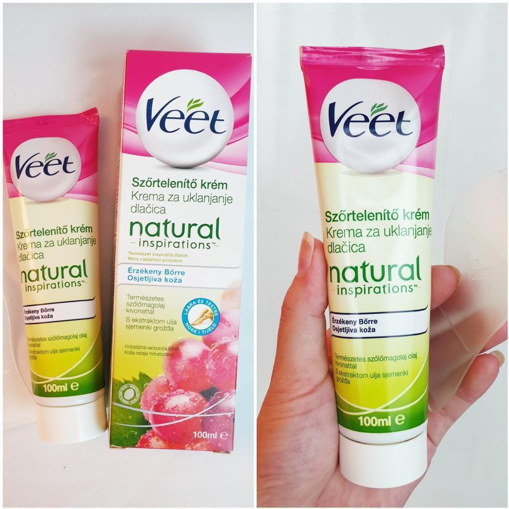 Kem tẩy lông Veet 100ml - Nhập khẩu Pháp | Tẩy lông vùng kín - Triệt lông vĩnh viễn