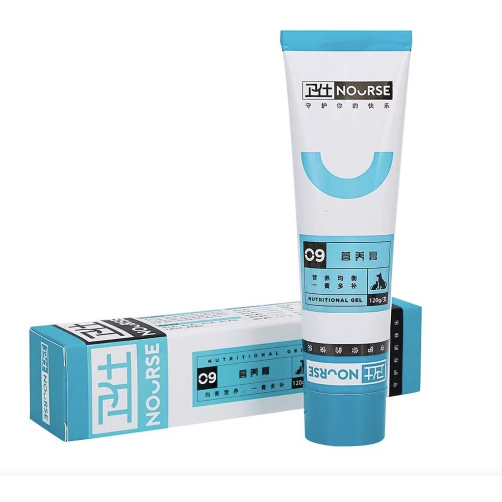 Gel NOURSE dinh dưỡng cho mèo kén ăn, hỗ trợ tiêu búi lông 120G