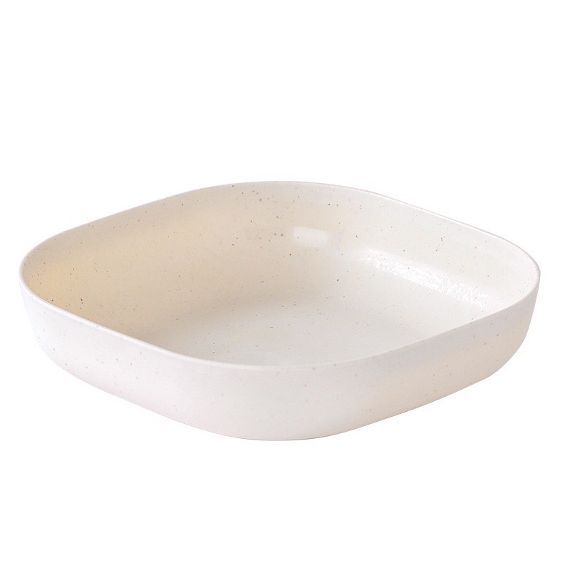 Set Đĩa Nhựa Lúa Mạch Đựng Hoa Quả, Trái Cây, Đồ Ăn An Toàn Và Tiện Lợi Superbag668 240