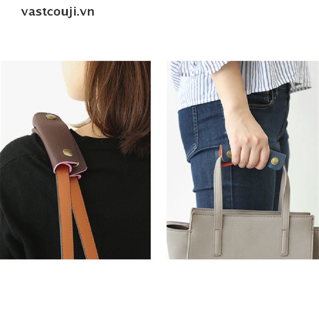 Vỏ Bọc Tay Cầm Xe Đẩy Em Bé VASTJI Bằng Da