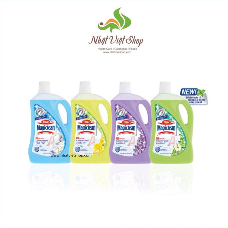 NƯỚC LAU SÀN MAGICLEAN 2L TIÊU DIỆT 99,9% VI KHUẨN