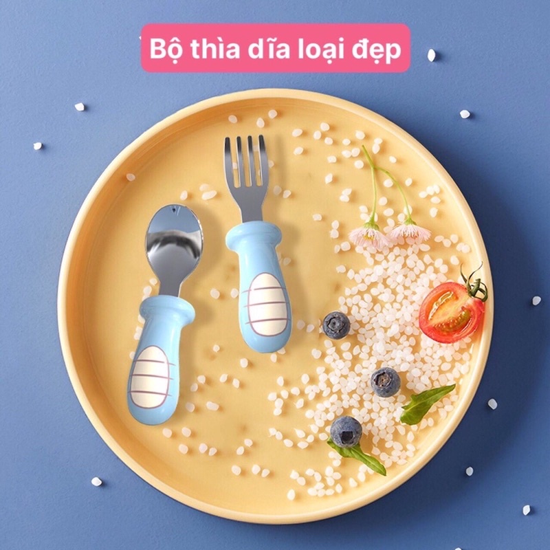 Thìa nĩa ăn dặm vĩ Dinosaur