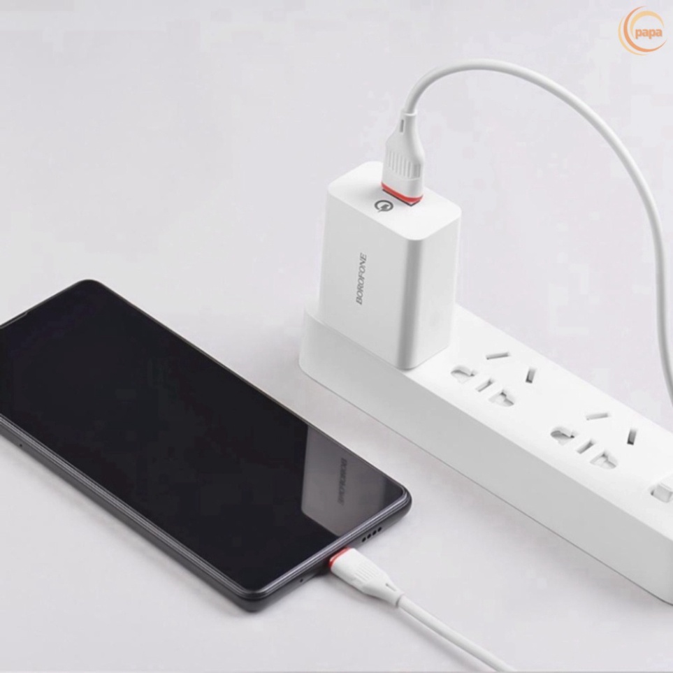 Củ sạc Borofone BA20 sạc nhanh cho các dòng điện thoại chính hãng